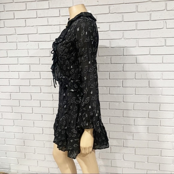 IRO Women’s Black Avenge Dress - Picture 5 of 11